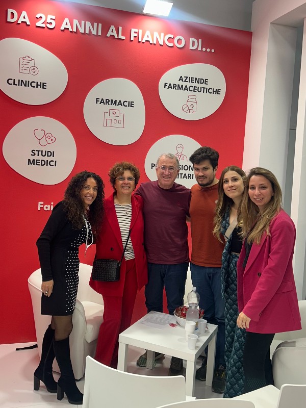 Il nostro cliente Farmacia Amato ci è venuto a trovare a Cosmofarma 2026