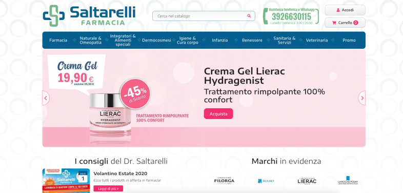 Farmacia online italiana Farmacia Saltarelli